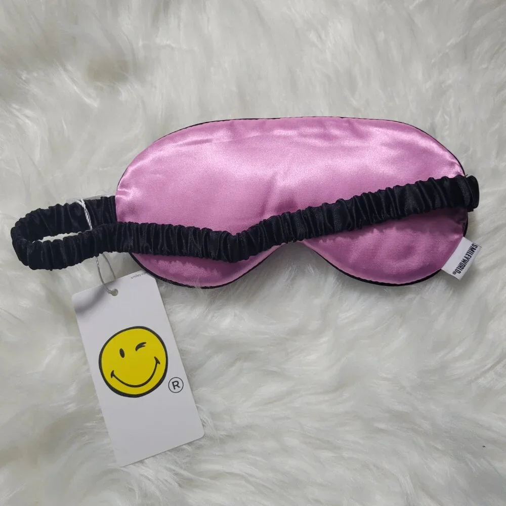 Smiley World Sleep Mask w/ Pouch